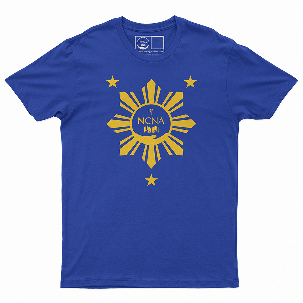 NCNA 3 Stars and a Sun Royal Blue T-Shirt