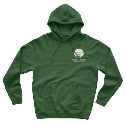 Hoodie Sweatshirt NCNA Logo Forest Green