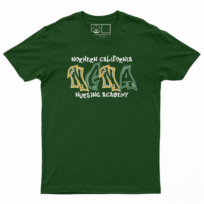NCNA Graffiti Forest Green T-Shirt