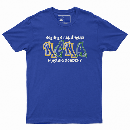NCNA Graffiti Royal Blue T-Shirt